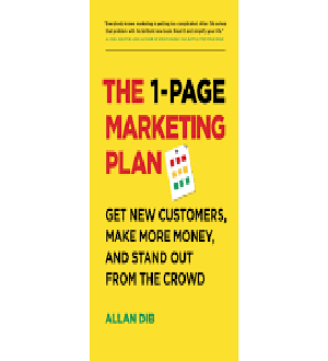 1-Page Marketing Plan by Allan Dib