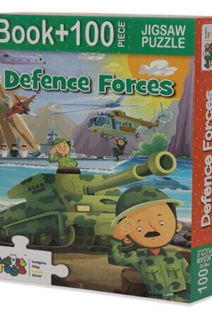 Defence Force   Jigsaw Puzzle (100 Pieces + Educational Fun Fact Book Inside)