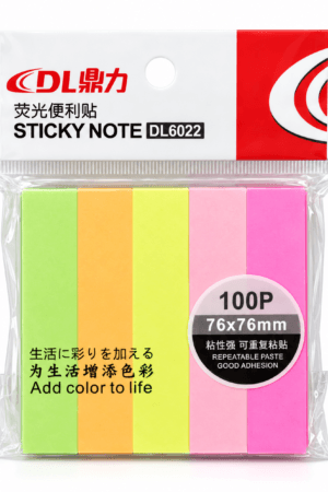Sticky Note 100PCS 3 x 3 inch ( 76 x 76 mm)