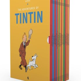 Tintin Box Set 23 Books