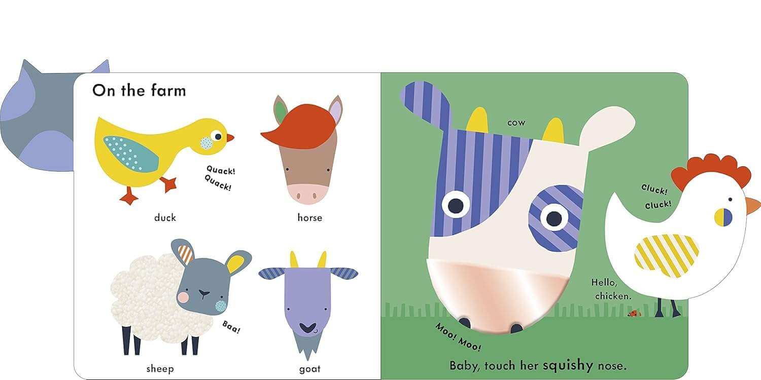 Animals 2 Baby Touch: Animals Tab Book