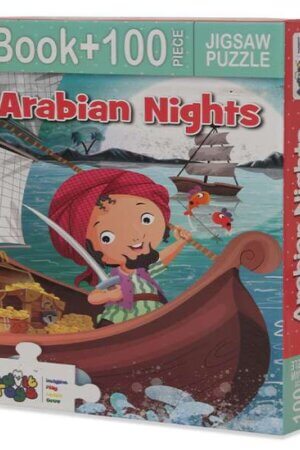 Arabian Nights – Jigsaw Puzzle (100 Pieces + Educational Fun Fact Book Inside)
