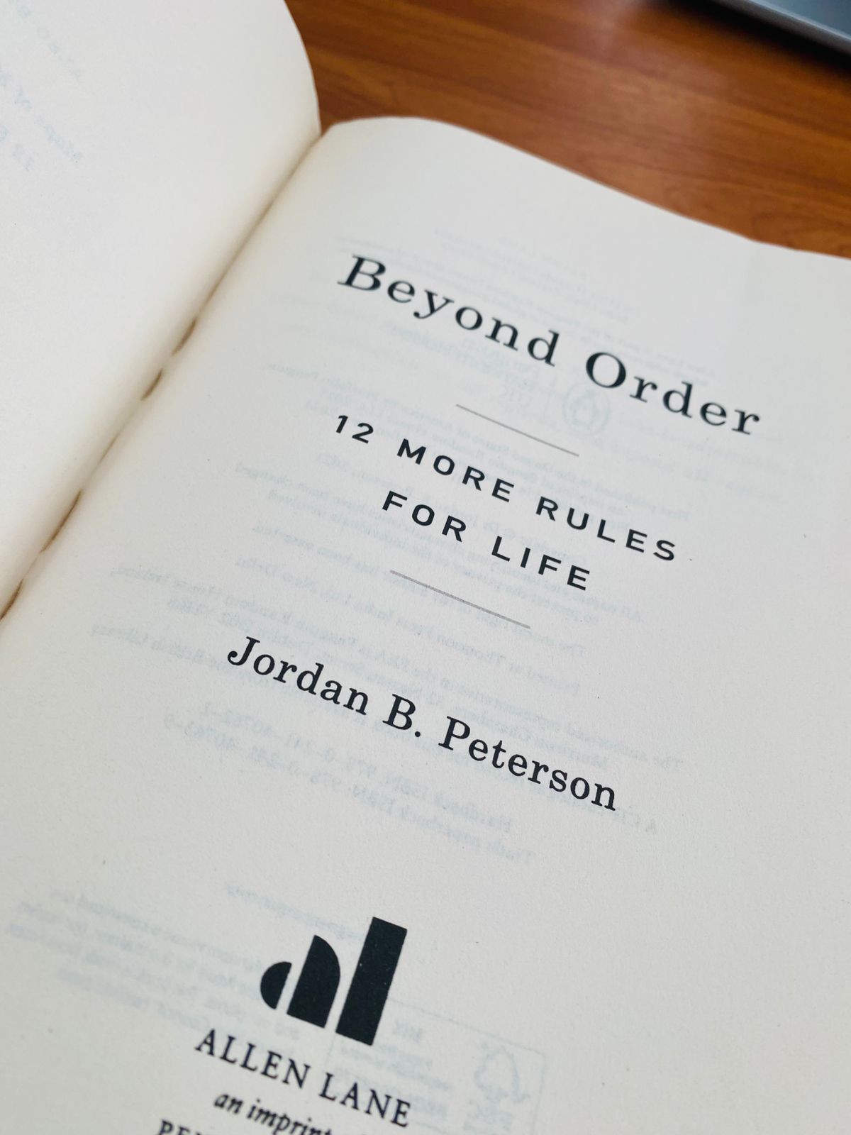 Beyond Order (6)