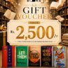 Rs. 2500 Bargainbooks Gift Voucher