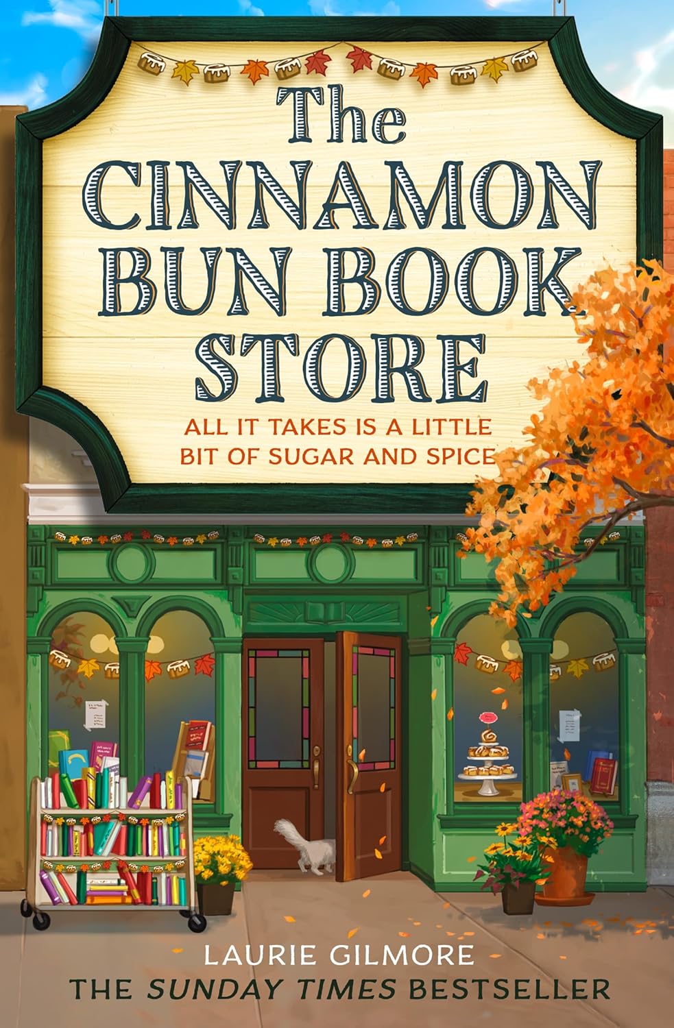 Cinnamon Bun Book Store The Cinnamon Bun Book Store by Laurie Gilmore is a cozy, feel-good romance set in a small-town bookstore. It blends love, books, and the comforting charm of fresh cinnamon buns.