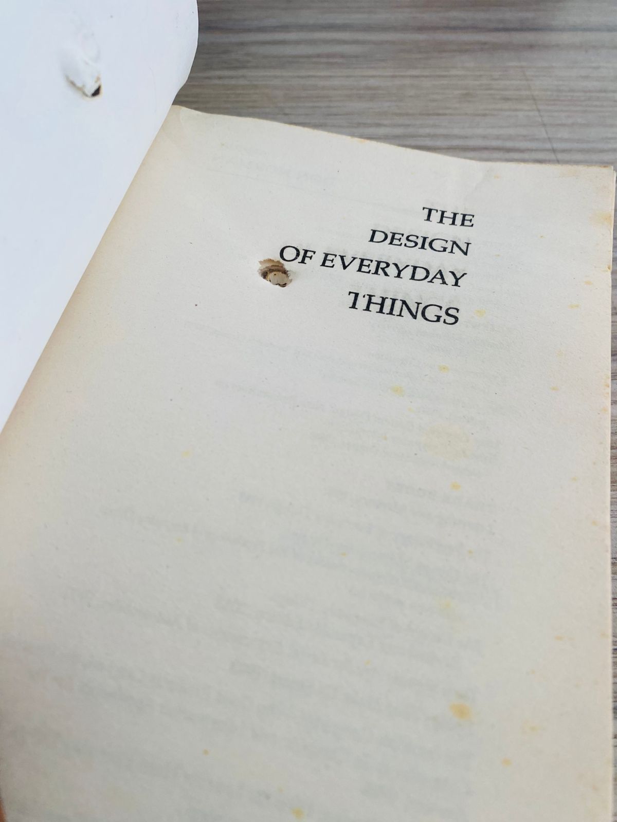 Design Of Everyday Things (5) Design Of Everyday Things