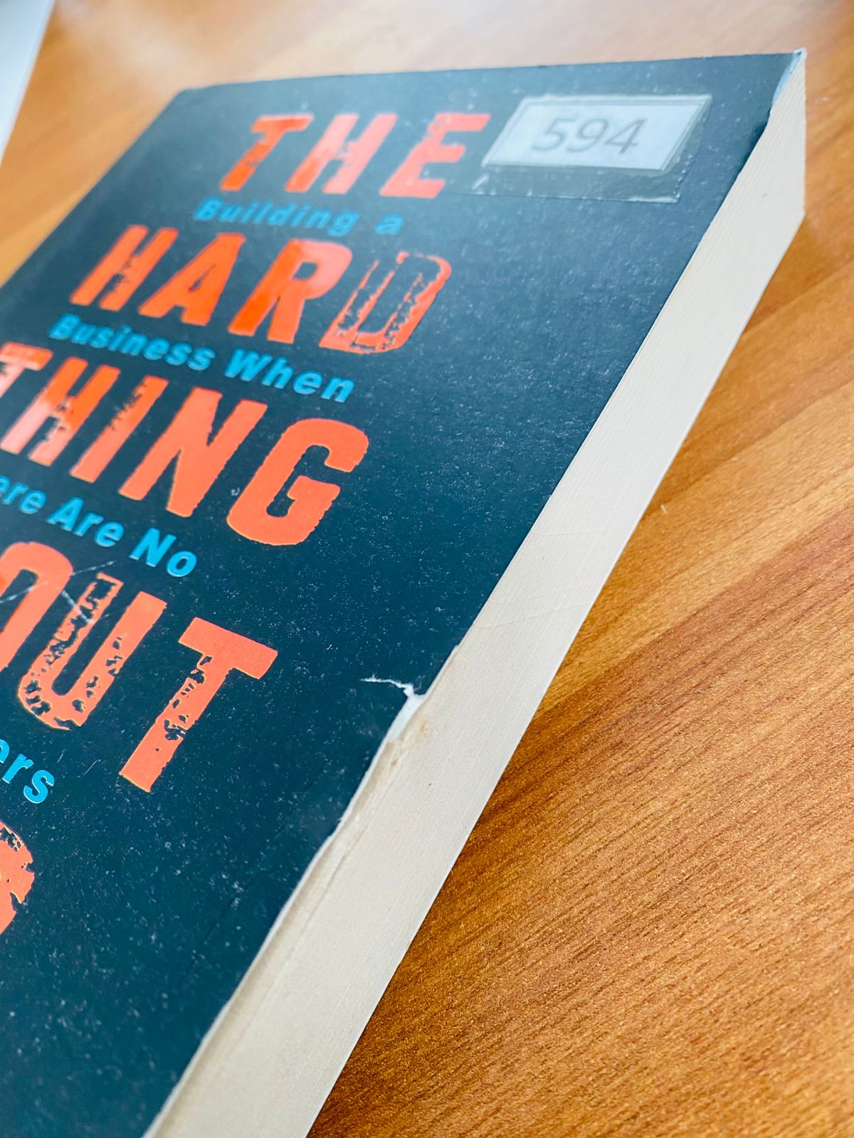 Hard Thing About Hard Things (1)