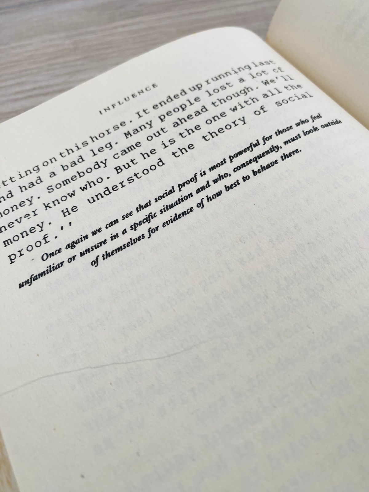 Influence (4) Influence