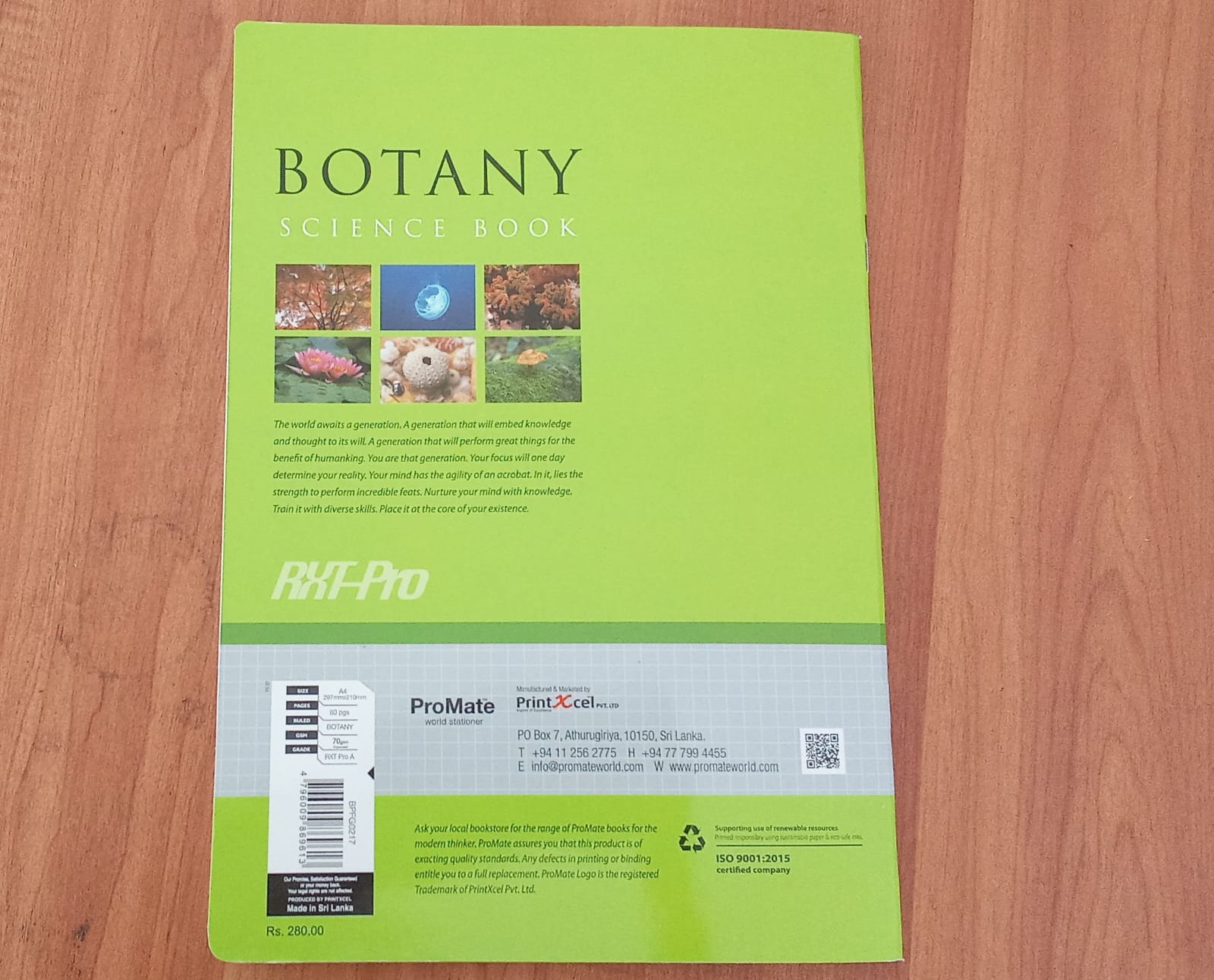 PROMATE CR BOTANY 80P (1) PROMATE CR BOTANY 80P