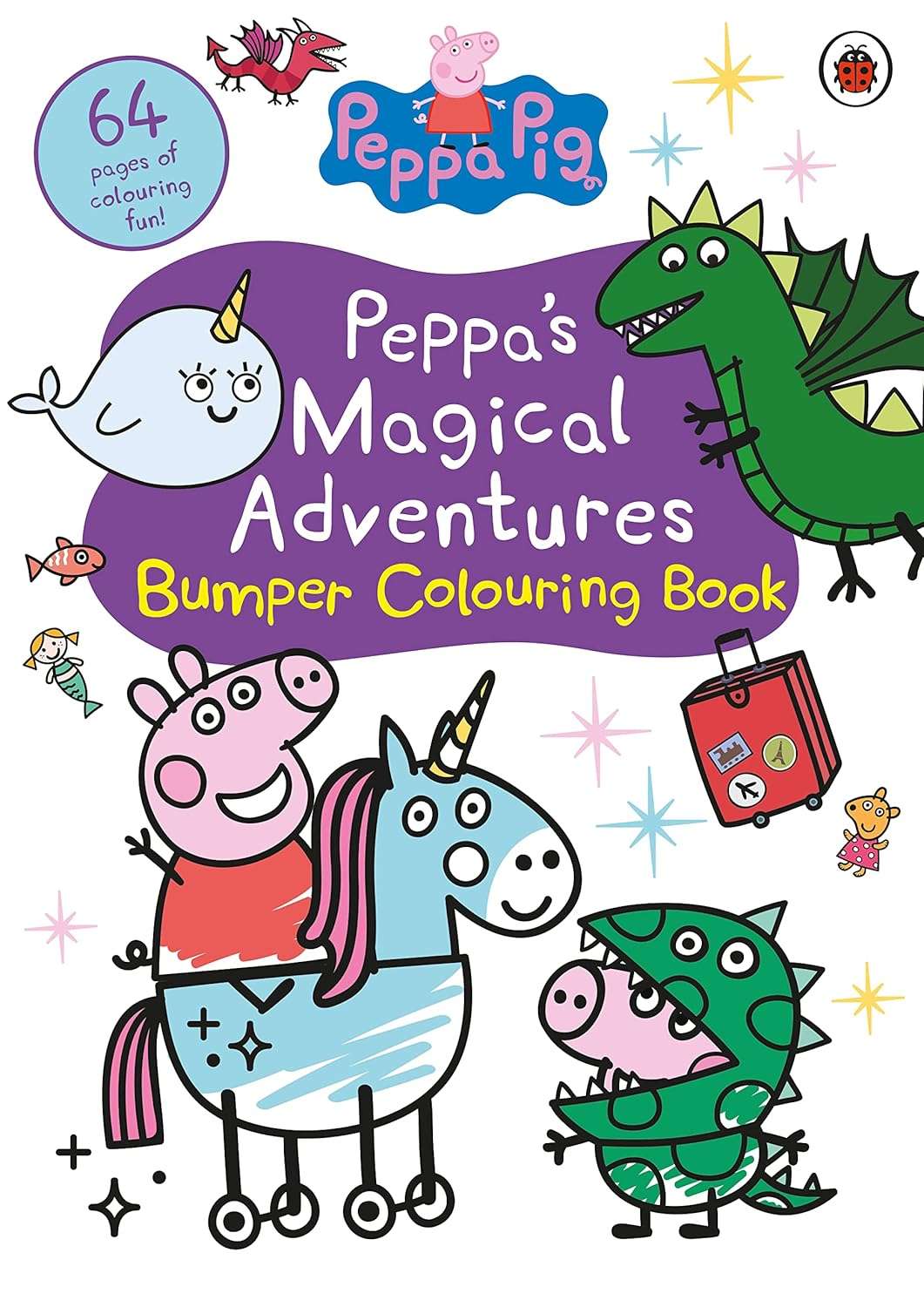 Peppas-Magical-Adventures-Bumper-Colouring-Book Peppa's Magical Adventures Bumper Colouring Book