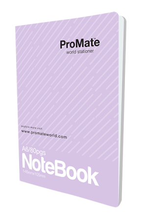 ProMate A6 Notebook 80Pgs