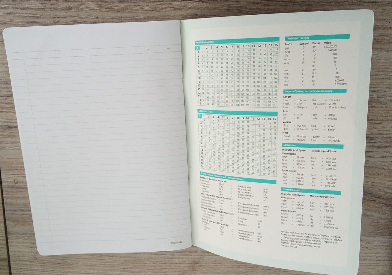 ProMate CR 80Pgs Book Square Ruled (2)