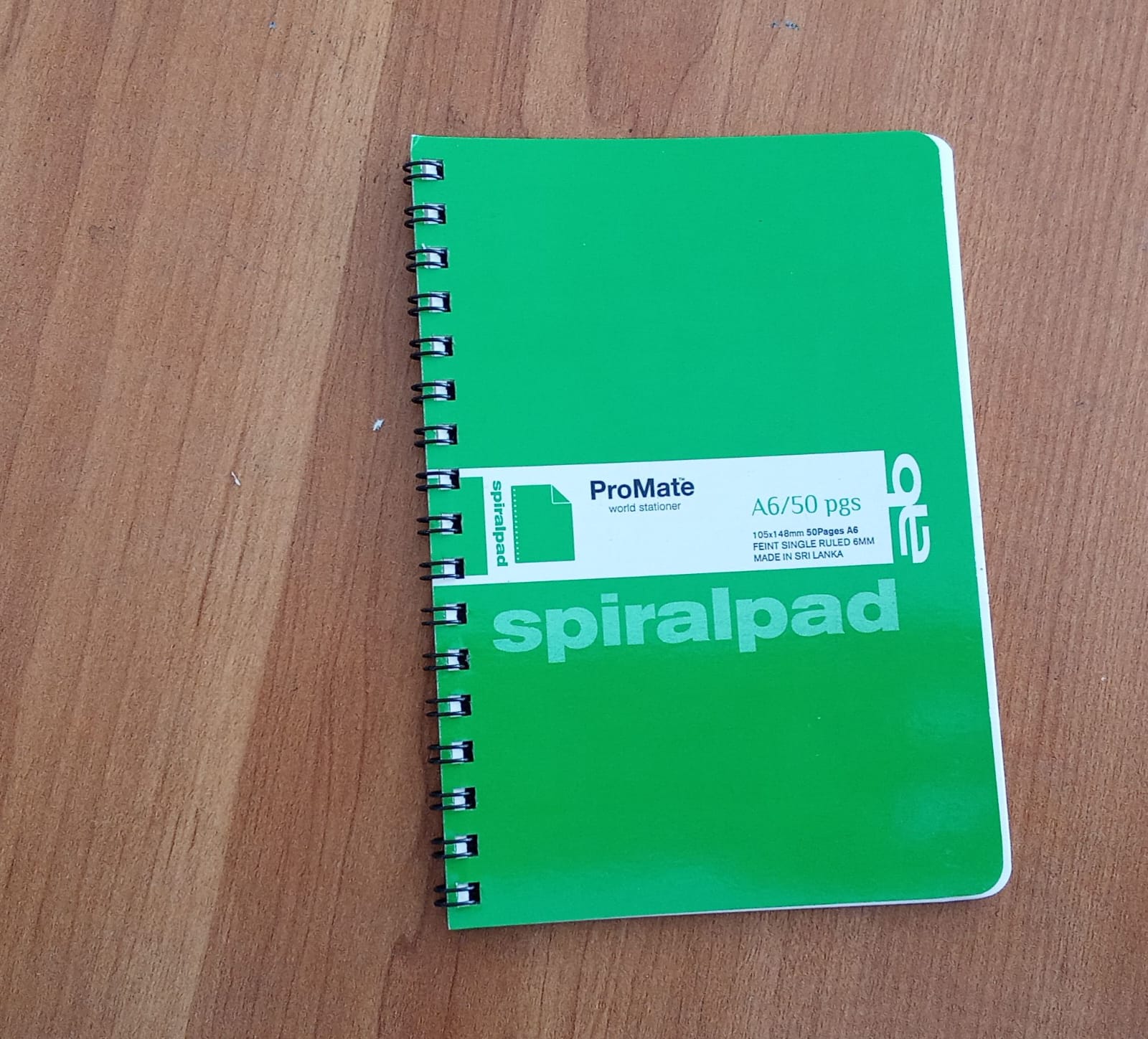 Promate Book Spiral Short A6 50P (3)