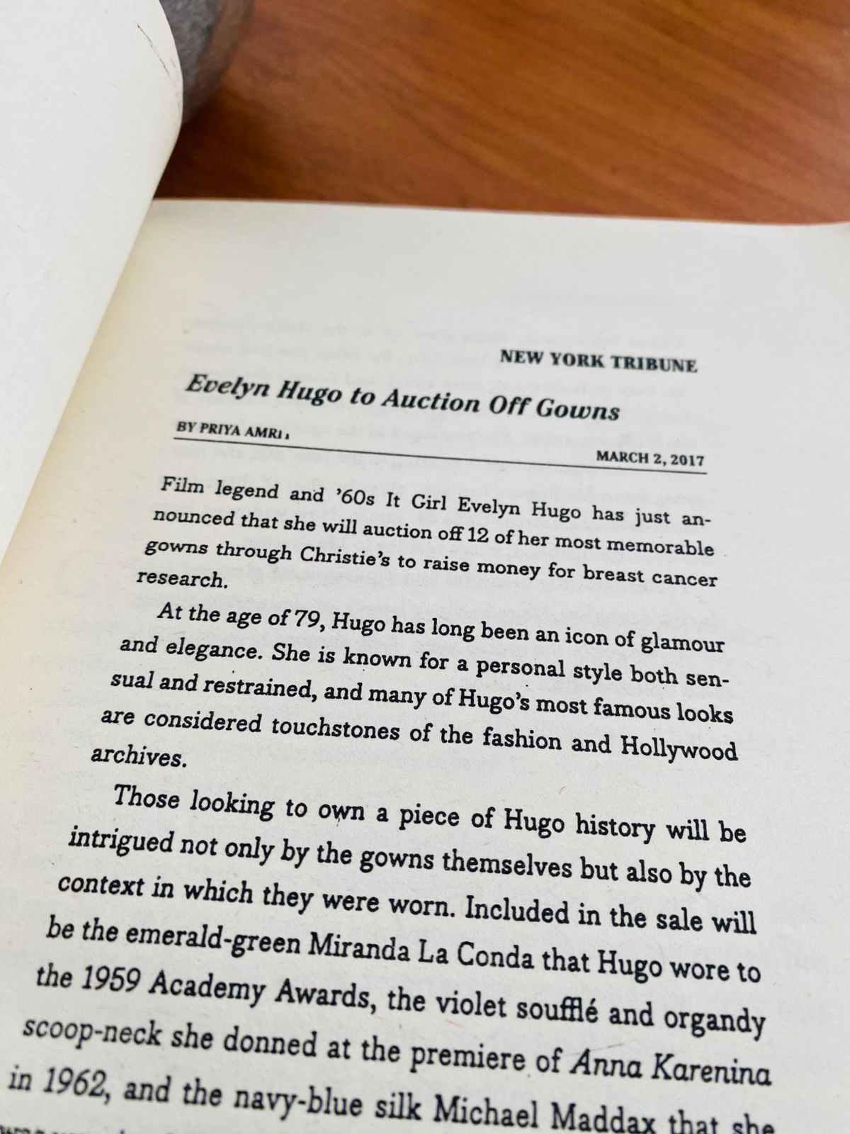 Seven Husbands of Evelyn Hugo (1)