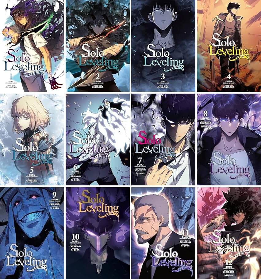 Solo Leveling book set by Kisoryong Chugong Solo Leveling