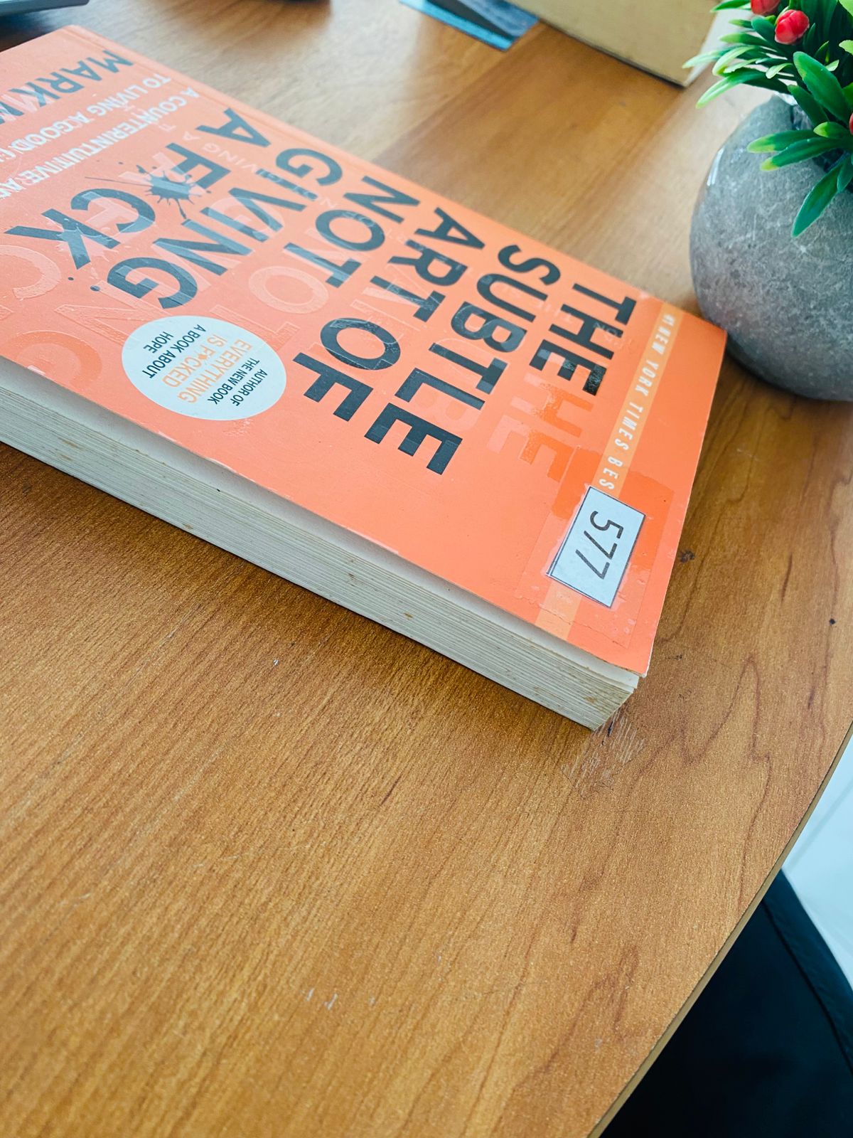 Subtle Art of Not Giving a Fck