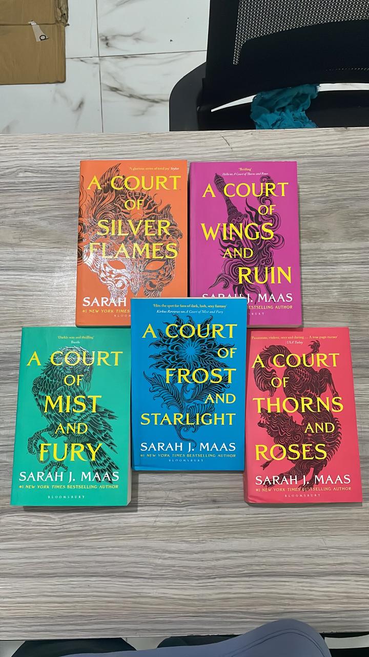 WhatsApp Image 2026-08-18 at 11.17.05 A Court of Thorns and Roses Paperback Book Set 5 Books by Sarah J. Maas