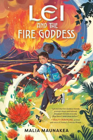 Lei And The Fire  Goddess by Malia Maunakea