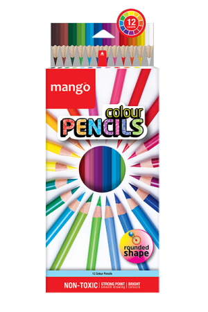 Colour Pencils - 12 Colours Pack