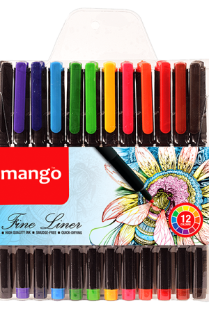 Fine Liner - 12 Colour Wallet