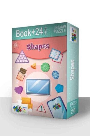 Shapes Jigsaw Puzzle ( 24 Piece + Book)